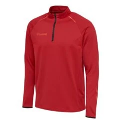 Hummel AUTHENTIC PRO HALF ZIP SWEATSHIRT -Hummel Verkäufe Hummel AUTHENTIC PRO HALF ZIP SWEATSHIRT Farbe CHILI PEPPER
