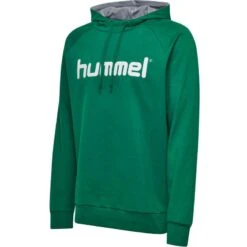 Hummel HMLGO COTTON LOGO HOODIE 203511 -Hummel Verkäufe Hummel HMLGO COTTON LOGO HOODIE 203511 Farbe EVERGREEN