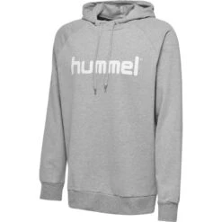 Hummel HMLGO COTTON LOGO HOODIE 203511 -Hummel Verkäufe Hummel HMLGO COTTON LOGO HOODIE 203511 Farbe GREY MELANGE