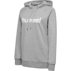 Hummel HMLGO COTTON LOGO HOODIE WOMAN 203517 20 Hummel HMLGO COTTON LOGO HOODIE WOMAN 203517 -Hummel Verkäufe Hummel HMLGO COTTON LOGO HOODIE WOMAN 203517 Farbe GREY MELANGE