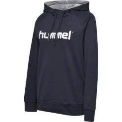 Hummel HMLGO COTTON LOGO HOODIE WOMAN 203517 22 Hummel HMLGO COTTON LOGO HOODIE WOMAN 203517 -Hummel Verkäufe Hummel HMLGO COTTON LOGO HOODIE WOMAN 203517 Farbe MARINE