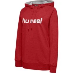 Hummel HMLGO COTTON LOGO HOODIE WOMAN 203517 26 Hummel HMLGO COTTON LOGO HOODIE WOMAN 203517 -Hummel Verkäufe Hummel HMLGO COTTON LOGO HOODIE WOMAN 203517 Farbe TRUE RED