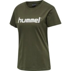 Hummel HMLGO COTTON LOGO T-SHIRT WOMAN S/S 203518 -Hummel Verkäufe Hummel HMLGO COTTON LOGO T SHIRT WOMAN S S 203518 Farbe GRAPE LEAF