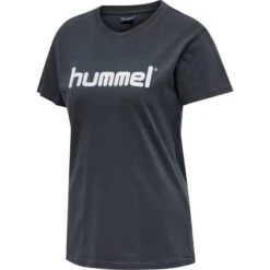 Hummel HMLGO COTTON LOGO T-SHIRT WOMAN S/S 203518 -Hummel Verkäufe Hummel HMLGO COTTON LOGO T SHIRT WOMAN S S 203518 Farbe INDIA INK