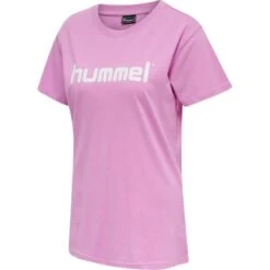 Hummel HMLGO COTTON LOGO T-SHIRT WOMAN S/S 203518 -Hummel Verkäufe Hummel HMLGO COTTON LOGO T SHIRT WOMAN S S 203518 Farbe ORCHID