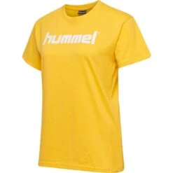 Hummel HMLGO COTTON LOGO T-SHIRT WOMAN S/S 203518 -Hummel Verkäufe Hummel HMLGO COTTON LOGO T SHIRT WOMAN S S 203518 Farbe SPORTS YELLOW