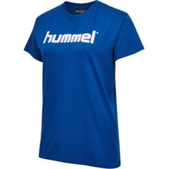 Hummel HMLGO COTTON LOGO T-SHIRT WOMAN S/S 203518 -Hummel Verkäufe Hummel HMLGO COTTON LOGO T SHIRT WOMAN S S 203518 Farbe TRUE BLUE