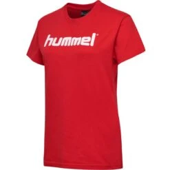 Hummel HMLGO COTTON LOGO T-SHIRT WOMAN S/S 203518 -Hummel Verkäufe Hummel HMLGO COTTON LOGO T SHIRT WOMAN S S 203518 Farbe TRUE RED