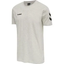 Hummel HMLGO COTTON T-SHIRT S/S 203566 -Hummel Verkäufe Hummel HMLGO COTTON T SHIRT S S 203566 Farbe EGRET MELANGE