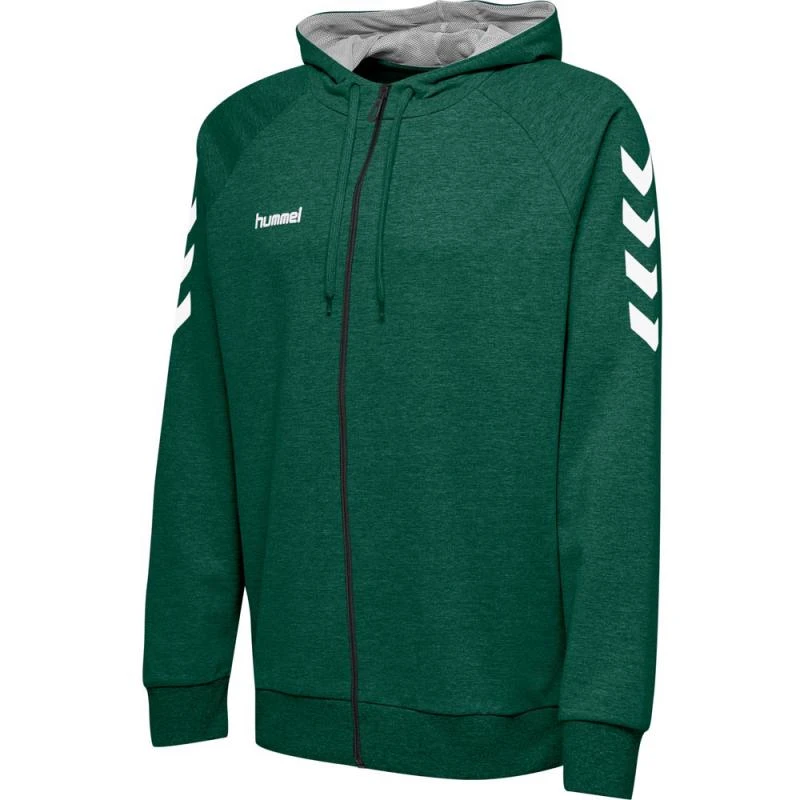Hummel HMLGO COTTON ZIP HOODIE 204230 3 Hummel HMLGO COTTON ZIP HOODIE 204230 – Bild 3