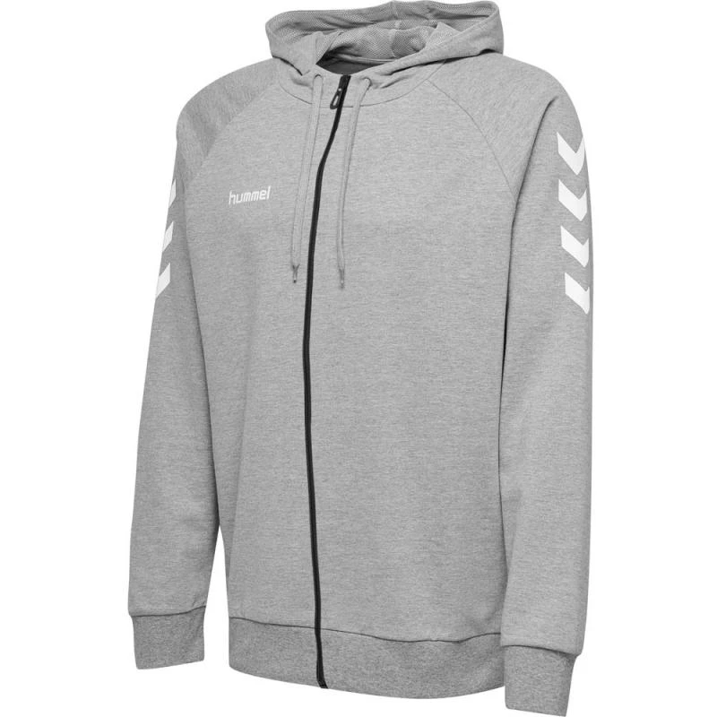 Hummel HMLGO COTTON ZIP HOODIE 204230 5 Hummel HMLGO COTTON ZIP HOODIE 204230 – Bild 5