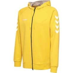 Hummel HMLGO COTTON ZIP HOODIE 204230 19 Hummel HMLGO COTTON ZIP HOODIE 204230 -Hummel Verkäufe Hummel HMLGO COTTON ZIP HOODIE 204230 Farbe SPORTS YELLOW