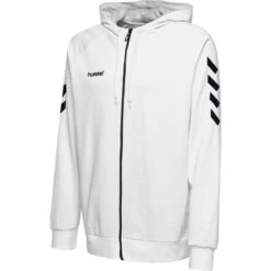 Hummel HMLGO COTTON ZIP HOODIE 204230 22 Hummel HMLGO COTTON ZIP HOODIE 204230 -Hummel Verkäufe Hummel HMLGO COTTON ZIP HOODIE 204230 Farbe WHITE