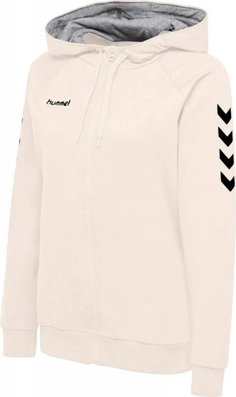 Hummel HMLGO COTTON ZIP HOODIE WOMAN 204232 3 Hummel HMLGO COTTON ZIP HOODIE WOMAN 204232 – Bild 3