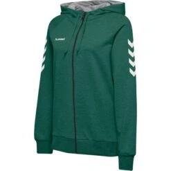 Hummel HMLGO COTTON ZIP HOODIE WOMAN 204232 17 Hummel HMLGO COTTON ZIP HOODIE WOMAN 204232 -Hummel Verkäufe Hummel HMLGO COTTON ZIP HOODIE WOMAN 204232 Farbe EVERGREEN