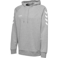 Hummel HMLGO KIDS COTTON HOODIE 203509 -Hummel Verkäufe Hummel HMLGO KIDS COTTON HOODIE 203509 Farbe GREY MELANGE