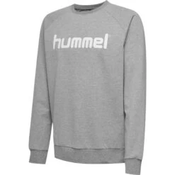 Hummel HMLGO KIDS COTTON LOGO SWEATSHIRT 203516 10 Hummel HMLGO KIDS COTTON LOGO SWEATSHIRT 203516 -Hummel Verkäufe Hummel HMLGO KIDS COTTON LOGO SWEATSHIRT 203516 Farbe GREY MELANGE