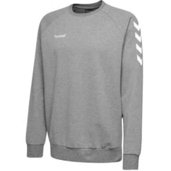 Hummel HMLGO KIDS COTTON SWEATSHIRT 203506 -Hummel Verkäufe Hummel HMLGO KIDS COTTON SWEATSHIRT 203506 Farbe GREY MELANGE