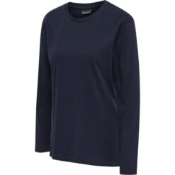 HummelRed Classic Basic Sweatshirt Damen 215127 -Hummel Verkäufe HummelRed Classic Basic Sweatshirt Damen 215127 Farbe MARINE