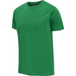 HummelRed Classic Basic T-Shirt S/S Herren 215119 -Hummel Verkäufe HummelRed Classic Basic T Shirt S S Herren 215119 Farbe JOLLY GREEN