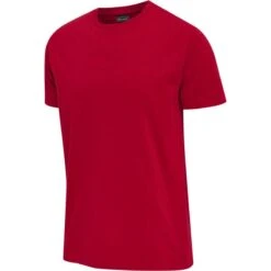 HummelRed Classic Basic T-Shirt S/S Herren 215119 -Hummel Verkäufe HummelRed Classic Basic T Shirt S S Herren 215119 Farbe TANGO RED
