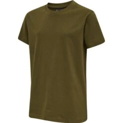 HummelRed Classic Basic T-Shirt S/S Kinder 215120 17 HummelRed Classic Basic T-Shirt S/S Kinder 215120 -Hummel Verkäufe HummelRed Classic Basic T Shirt S S Kinder 215120 Farbe DARK OLIVE