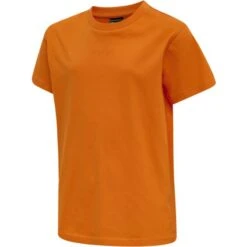 HummelRed Classic Basic T-Shirt S/S Kinder 215120 23 HummelRed Classic Basic T-Shirt S/S Kinder 215120 -Hummel Verkäufe HummelRed Classic Basic T Shirt S S Kinder 215120 Farbe ORANGE TIGER