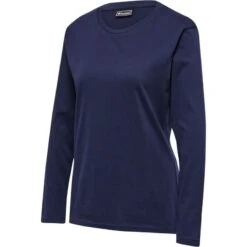 HummelRed Classic Heavy T-Shirt L/S Damen 215130 -Hummel Verkäufe HummelRed Classic Heavy T Shirt L S Damen 215130 Farbe MARINE