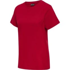 HummelRed Classic Heavy T-Shirt S/S Damen 215124 -Hummel Verkäufe HummelRed Classic Heavy T Shirt S S Damen 215124 Farbe TANGO RED