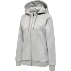 HummelRed Classic Heavy Zip Hoody Damen 215094 -Hummel Verkäufe HummelRed Classic Heavy Zip Hoody Damen 215094 Farbe GREY MELANGE