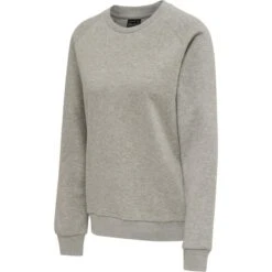 HummelRed Classic Sweatshirt Damen 215103 -Hummel Verkäufe HummelRed Classic Sweatshirt Damen 215103 Farbe GREY MELANGE