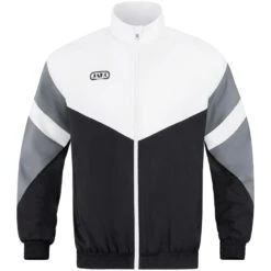 Jako Freizeitjacke Retro 9811 -Hummel Verkäufe Jako Freizeitjacke Retro 9811 Farbe schwarz weiss steingrau