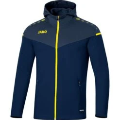 Jako Kapuzenjacke Champ 2.0 6820 -Hummel Verkäufe Jako Kapuzenjacke Champ 20 6820 Farbe marine darkblue neongelb