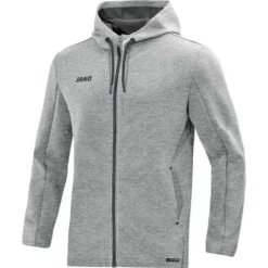 Jako Kapuzenjacke Premium Basics 6829 -Hummel Verkäufe Jako Kapuzenjacke Premium Basics 6829 Farbe grau meliert