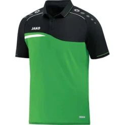 Jako Polo Competition 2.0 6318 -Hummel Verkäufe Jako Polo Competition 20 6318 Farbe soft green schwarz