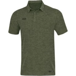 Jako Polo Premium Basics 6329 -Hummel Verkäufe Jako Polo Premium Basics 6329 Farbe khaki meliert