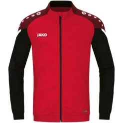 Jako Polyesterjacke Performance 9322 12 Jako Polyesterjacke Performance 9322 -Hummel Verkäufe Jako Polyesterjacke Performance 9322 Farbe rot schwarz