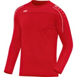 Jako Sweat Classico 8850 -Hummel Verkäufe Jako Sweat Classico 8850 Farbe rot