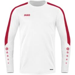 Jako Sweat Power 8823 -Hummel Verkäufe Jako Sweat Power 8823 Farbe weiss rot