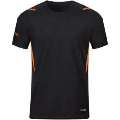 Jako T-Shirt Challenge 6121 -Hummel Verkäufe Jako T Shirt Challenge 6121 Farbe schwarz meliert neonorange