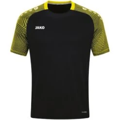 Jako T-Shirt Performance 6122 -Hummel Verkäufe Jako T Shirt Performance 6122 Farbe schwarz soft yellow
