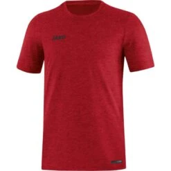 Jako T-Shirt Premium Basics 6129 -Hummel Verkäufe Jako T Shirt Premium Basics 6129 Farbe rot meliert