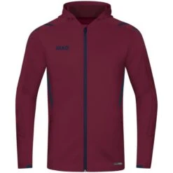 Jako Trainingsjacke Challenge Mit Kapuze 6821 -Hummel Verkäufe Jako Trainingsjacke Challenge mit Kapuze 6821 Farbe maroon marine