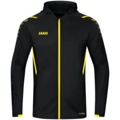 Jako Trainingsjacke Challenge Mit Kapuze 6821 -Hummel Verkäufe Jako Trainingsjacke Challenge mit Kapuze 6821 Farbe schwarz citro