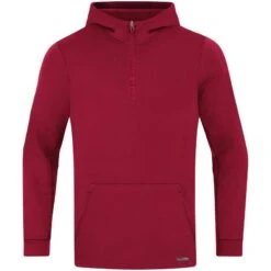 Jako Zip Hoodie Pro Casual 6745 -Hummel Verkäufe Jako Zip Hoodie Pro Casual 6745 Farbe chili rot