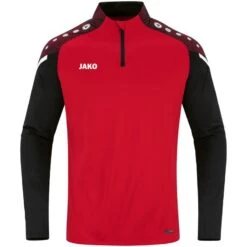 Jako Ziptop Performance 8622 -Hummel Verkäufe Jako Ziptop Performance 8622 Farbe rot schwarz