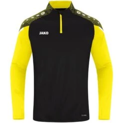 Jako Ziptop Performance 8622 -Hummel Verkäufe Jako Ziptop Performance 8622 Farbe schwarz soft yellow