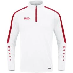 Jako Ziptop Power 8623 -Hummel Verkäufe Jako Ziptop Power 8623 Farbe weiss rot