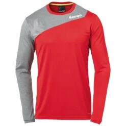 Kempa CORE 2.0 LANGARMSHIRT -Hummel Verkäufe Kempa CORE 20 LANGARMSHIRT Farbe rot dark grau melange