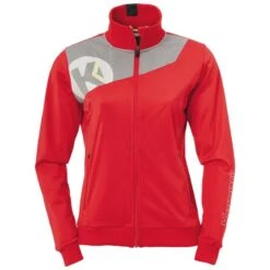 Kempa CORE 2.0 POLY JACKE WOMEN -Hummel Verkäufe Kempa CORE 20 POLY JACKE WOMEN Farbe rot dark grau melange